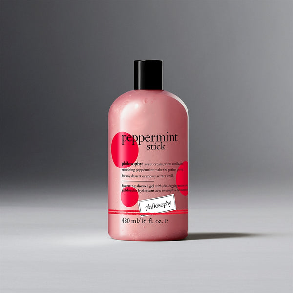 peppermint stick hydrating shower gel