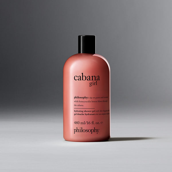 cabana girl hydrating shower gel